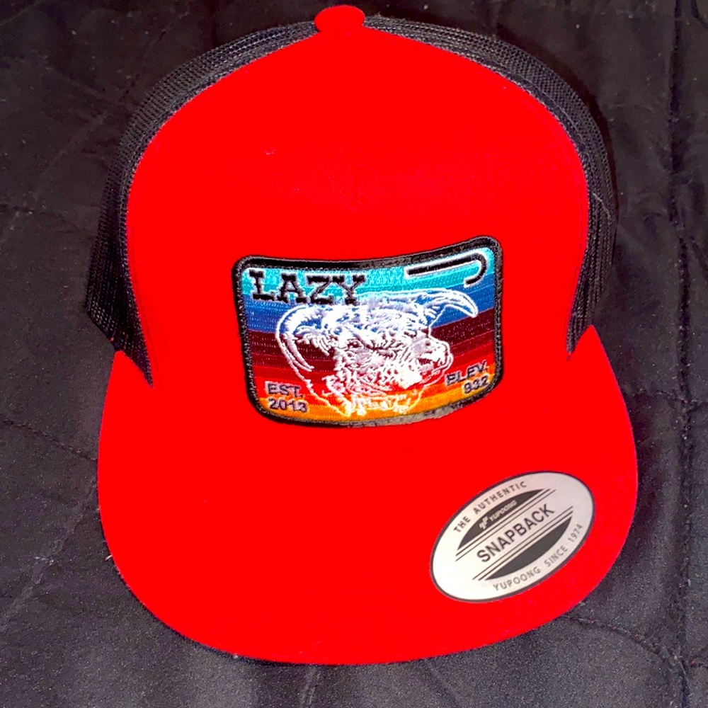 Lazy j hat mens